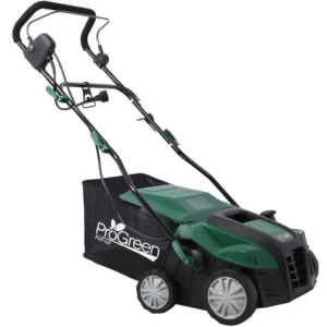 2-in-1 16inch Garden Scarifier & Dethatcher – 15 Amp Electric Lawn Tool